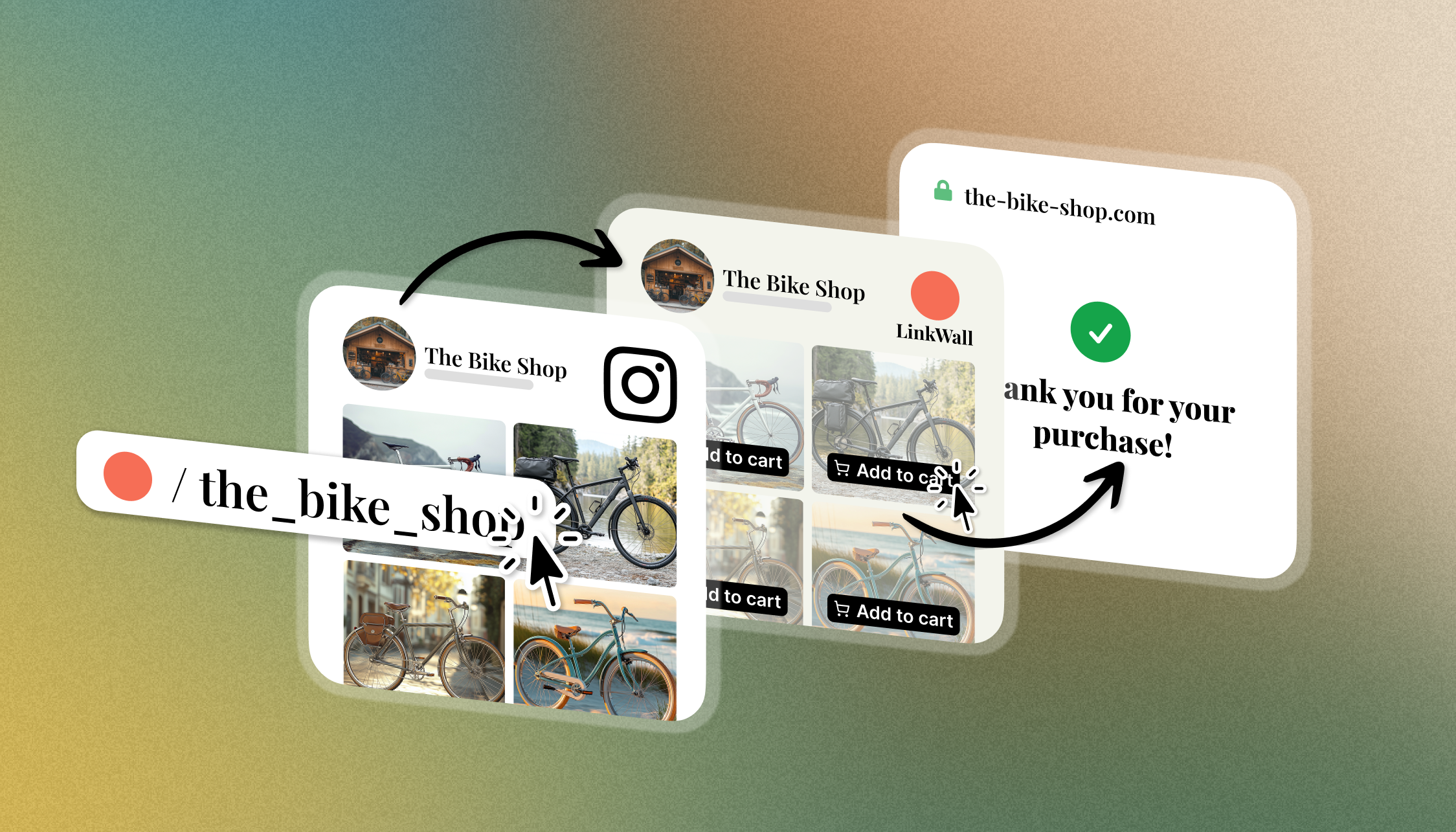 How LinkWall works - Connect your Instagram posts with clickable links